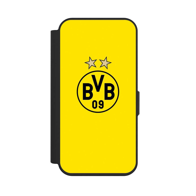 iPhone 15 Pro NIVOflip BVB Gelb / Sterne