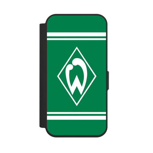 Apple iPhone 15 Pro NIVOflip Werder Stripes Green