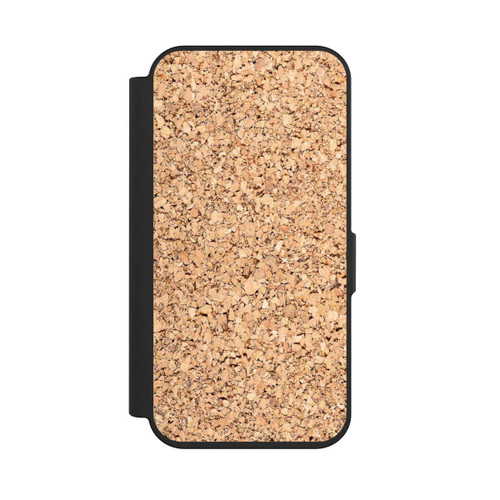 Apple iPhone 15 Pro NIVOflip Kork Holzlook