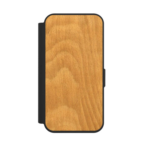 Apple iPhone 15 Pro NIVOflip Look Bois de Placage