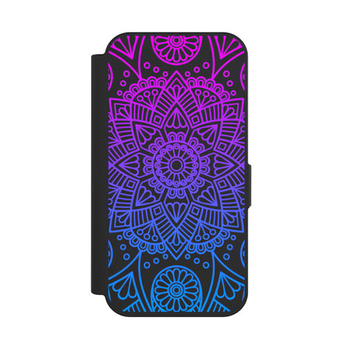 Apple iPhone 15 Pro NIVOflip Mandala Kreise ohne Hintergrund