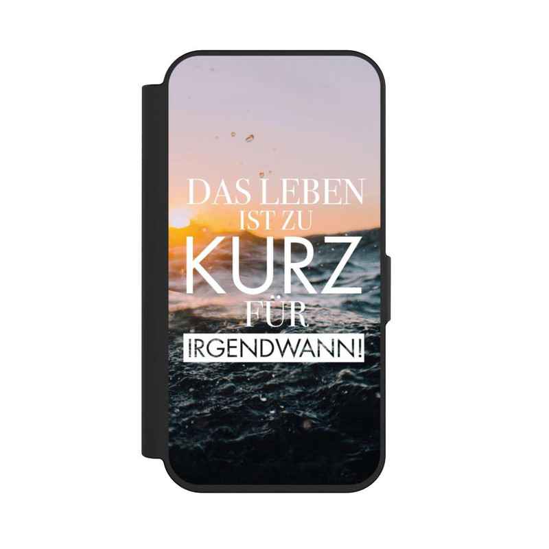 iPhone 15 Pro NIVOflip Leben zu Kurz für Irgendwann