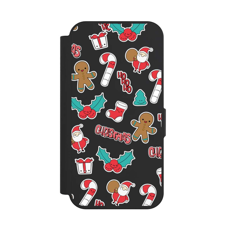 iPhone 15 Pro NIVOflip Christmas Pattern transparent
