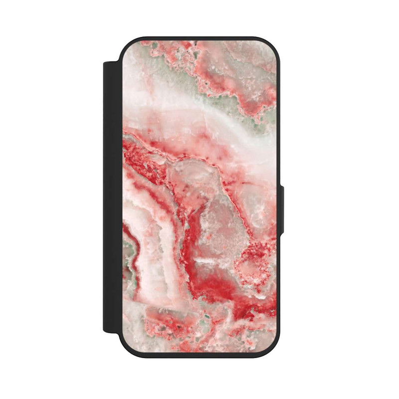 iPhone 15 Pro NIVOflip Mormor rot-weiss