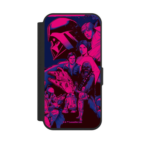 Apple iPhone 15 Pro NIVOflip Personnages StarWars - Ultraviolet