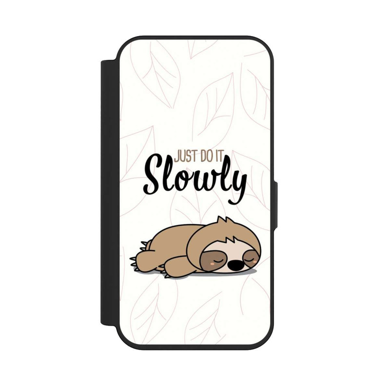 iPhone 15 Pro NIVOflip Just Do It Slowly Sloth