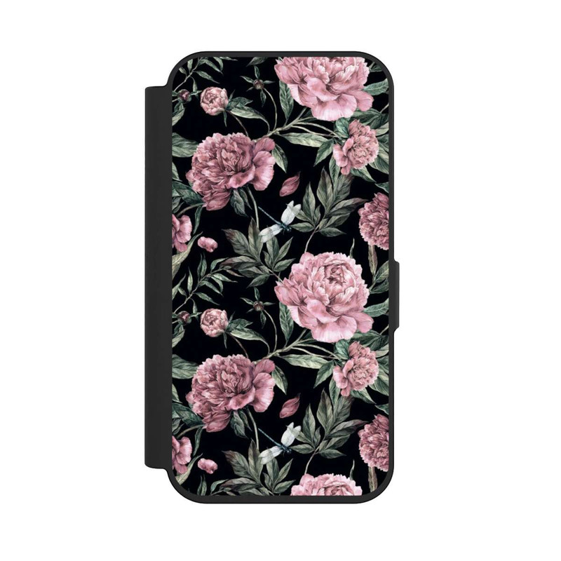 iPhone 15 Pro NIVOflip Fleur Sombre