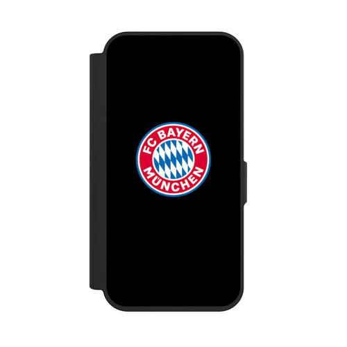 Apple iPhone 15 Pro NIVOflip FCB Logo auf Schwarz