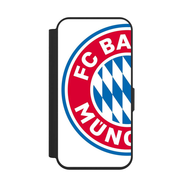 iPhone 15 Pro NIVOflip Großes FCB Logo Weiß