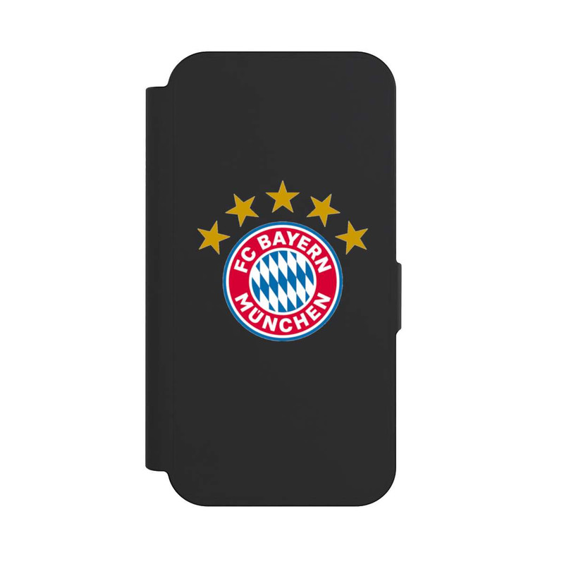 iPhone 15 Pro NIVOflip FCB Logo mit Sterne - ohne Hintergrund