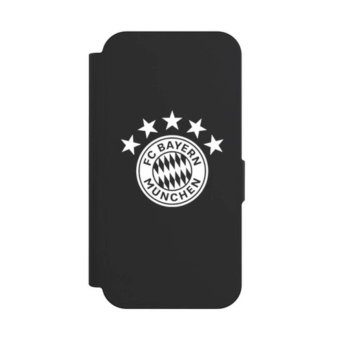 Apple iPhone 15 Pro NIVOflip FCB Logo einfarbig mit Sternen - ohne Hintergrund