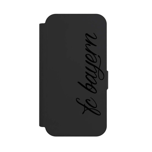 Apple iPhone 15 Pro NIVOflip Schwarzes FCB Girlmotiv - ohne Hintergrund