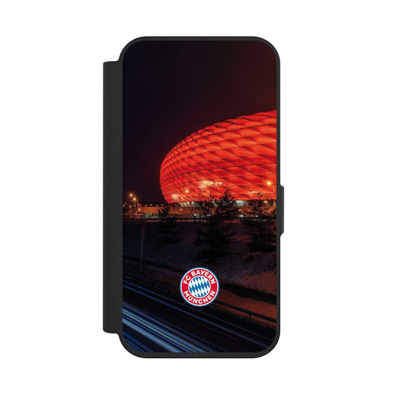 iPhone 15 Pro NIVOflip Allianz Arena bei Nacht FCB