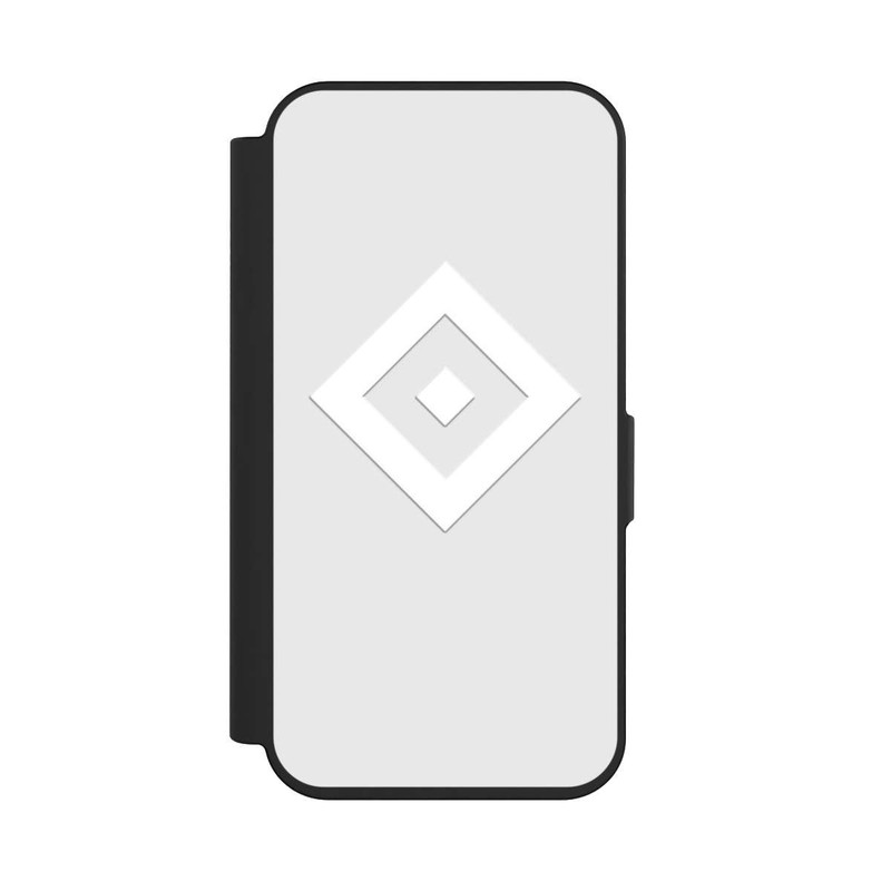 iPhone 15 Pro NIVOflip Rauten Logo auf HSV Grau