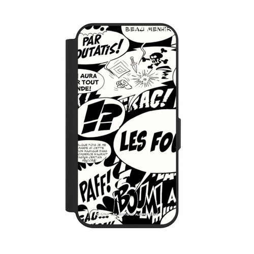 Apple iPhone 15 Pro NIVOflip Bulles BD Astérix Noir