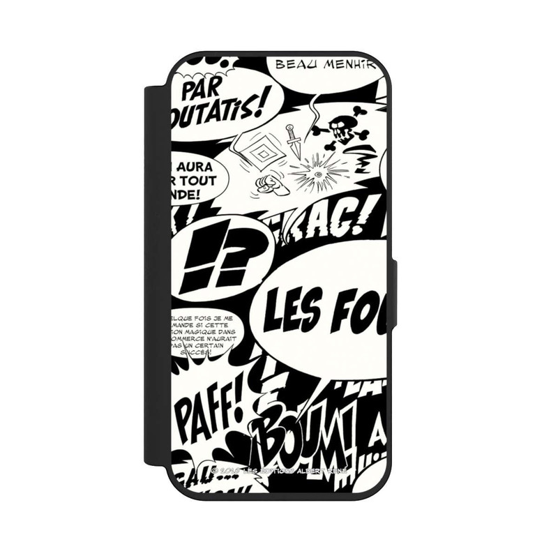 iPhone 15 Pro NIVOflip Bulles BD Astérix Noir