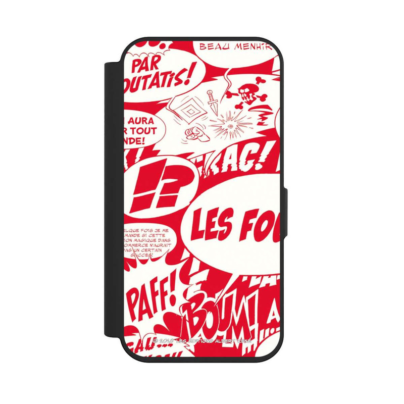 iPhone 15 Pro NIVOflip Bulles BD Astérix Rouge
