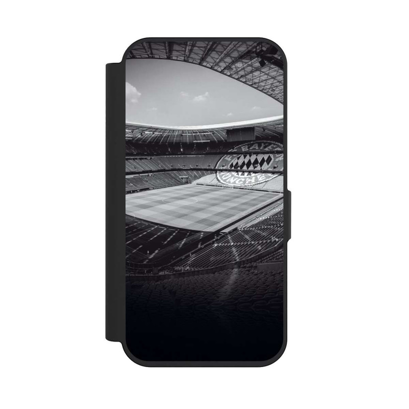 iPhone 15 Pro NIVOflip Stadion FC Bayern - Black White