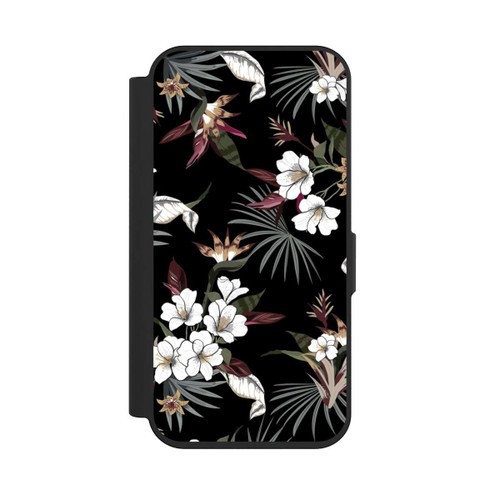 Apple iPhone 15 Pro NIVOflip Flowers Black