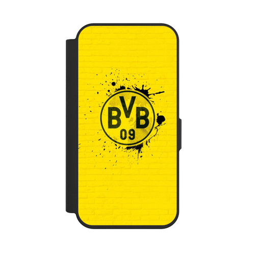 Apple iPhone 15 Pro NIVOflip Spraylogo Jaune- BVB