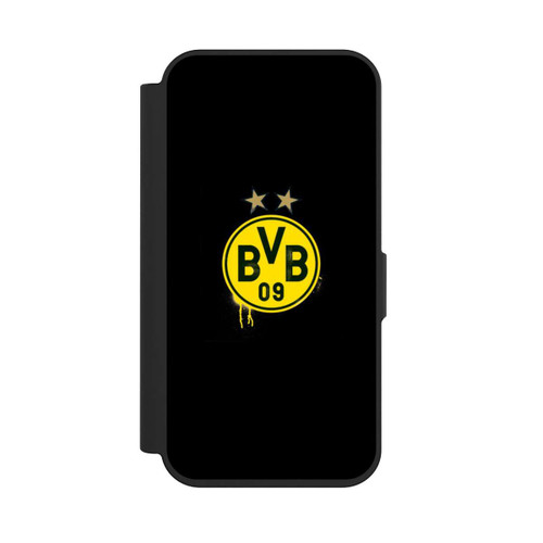 Apple iPhone 15 Pro NIVOflip Spraylogo 2 Sterne - BVB