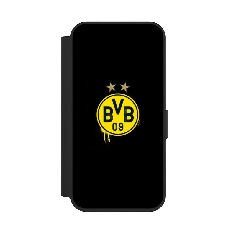 iPhone 15 Pro NIVOflip Spraylogo 2 Sterne - BVB