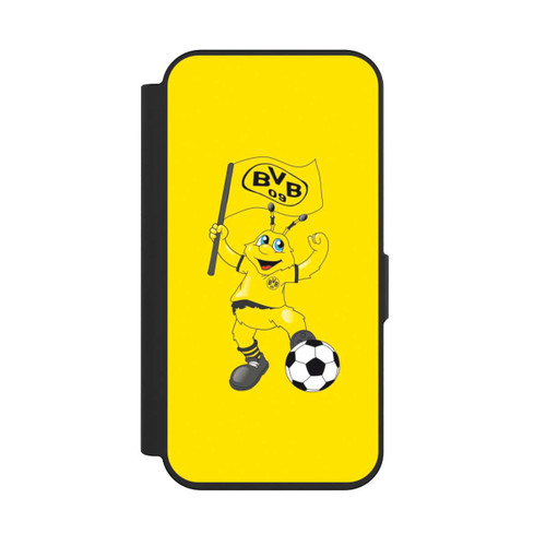 Apple iPhone 15 Pro NIVOflip Emma mit Fahne - BVB