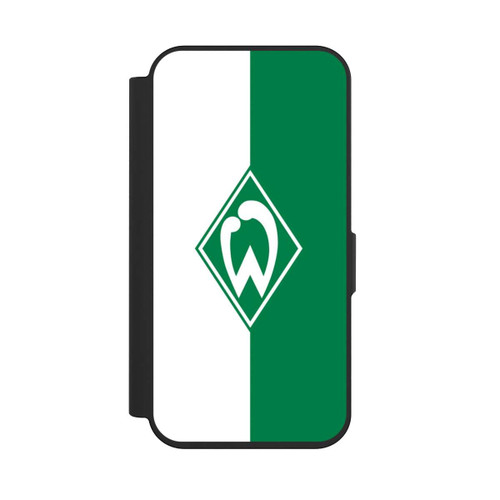 Apple iPhone 15 Pro NIVOflip Weiß-Grün - Werder Bremen