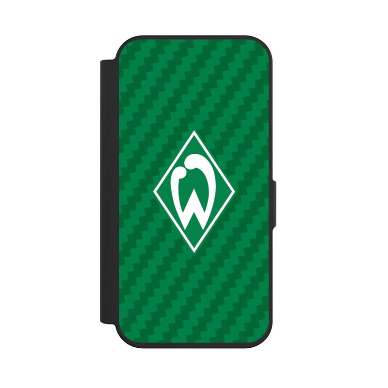 iPhone 15 Pro NIVOflip Carbonlook - Werder Bremen