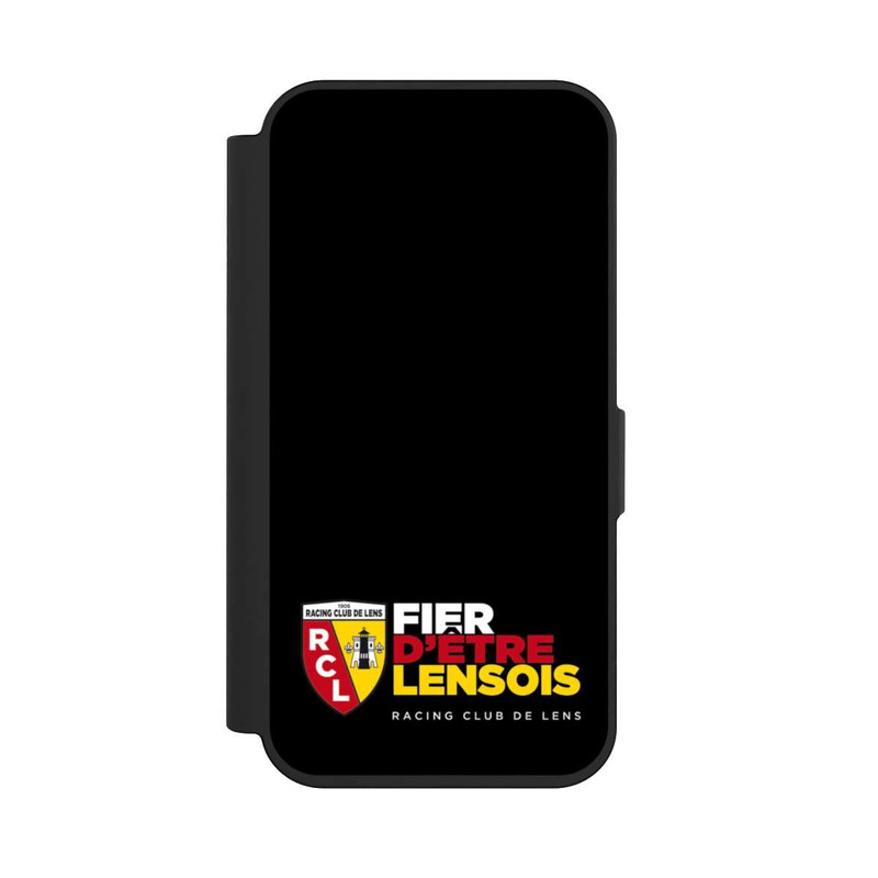 iPhone 15 Pro NIVOflip Logo RCL en bas Noir