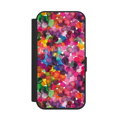 Apple iPhone 15 Pro NIVOflip Overlapped Watercolor Dots