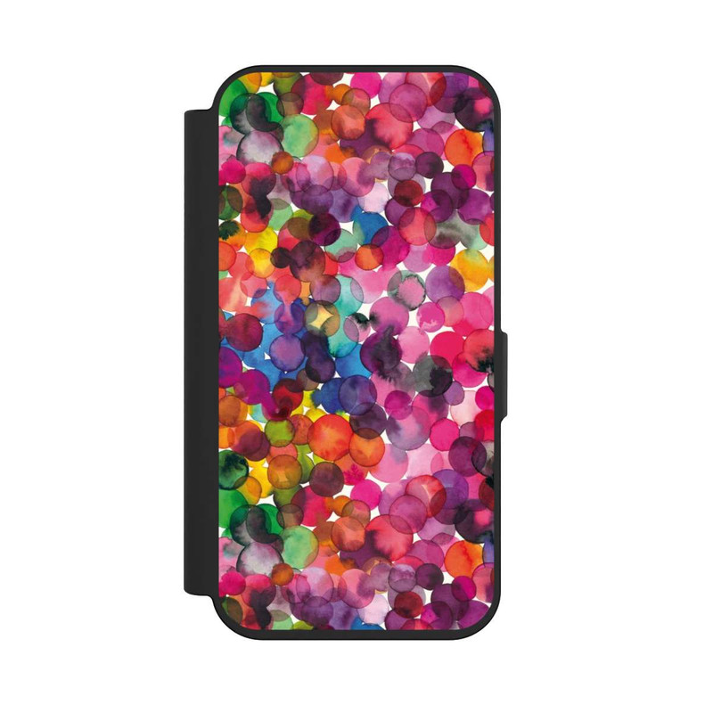 iPhone 15 Pro NIVOflip Points aquarelle superposés
