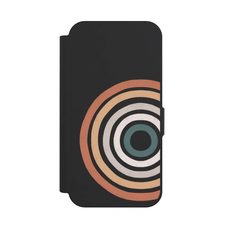 iPhone 15 Pro NIVOflip Vintage Regenbogen