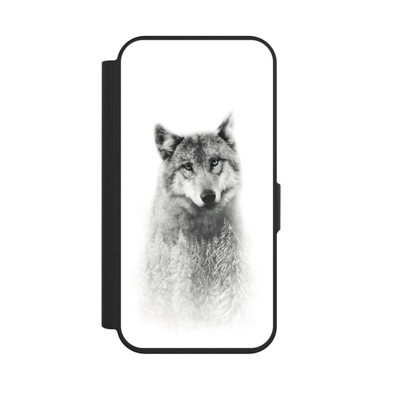 iPhone 15 Pro NIVOflip Le loup et la forêt