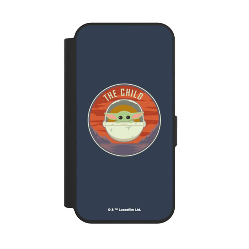 Apple iPhone 15 Pro NIVOflip Star Wars The Child badge blue