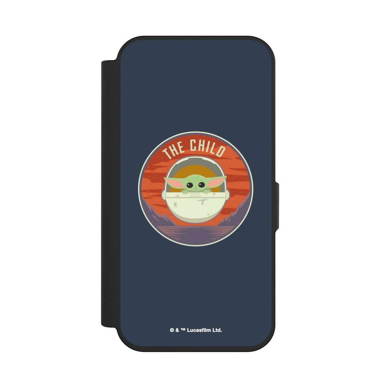 iPhone 15 Pro NIVOflip The Child Badge bleu