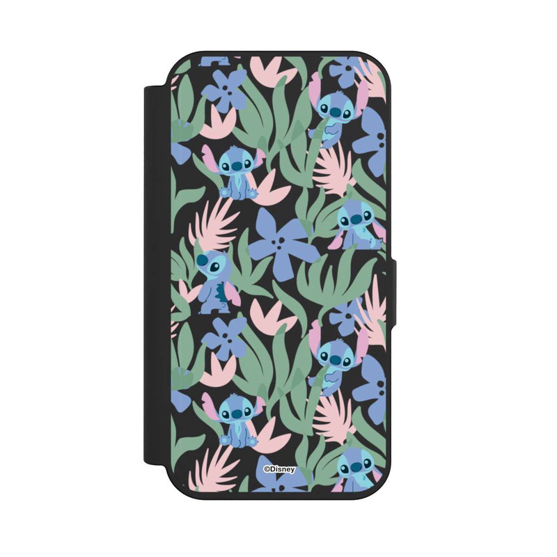 iPhone 15 Pro NIVOflip Floral Pattern Stitch Transparent