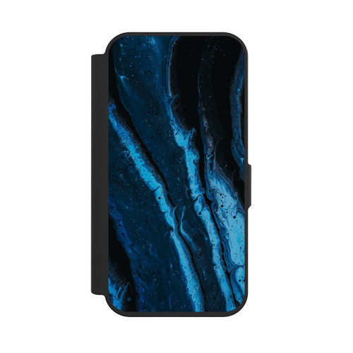 Apple iPhone 15 Pro NIVOflip Blue oil texture