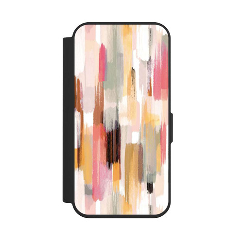 Apple iPhone 15 Pro NIVOflip Abstract Brushstrokes Autumn Shades