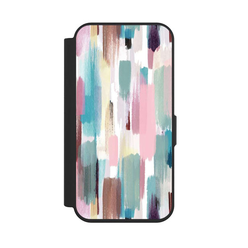 Apple iPhone 15 Pro NIVOflip Abstract Brushstrokes Pastel Shades