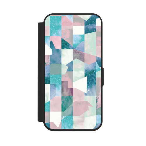 Apple iPhone 15 Pro NIVOflip Collage Textur Pastell