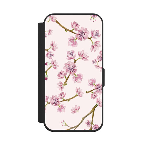 Apple iPhone 15 Pro NIVOflip Fleurs de Cerisier Rose