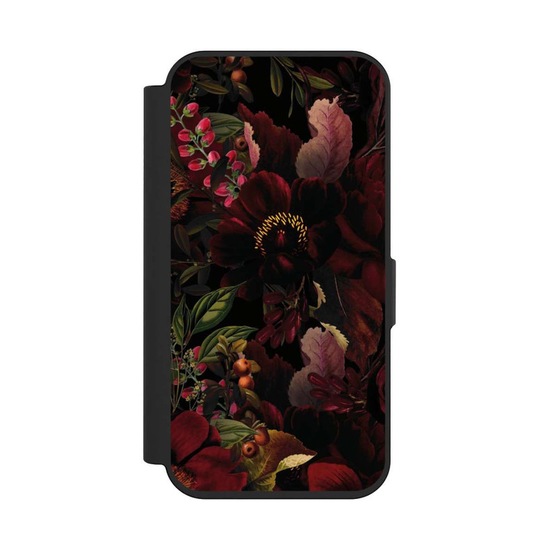 iPhone 15 Pro NIVOflip Dark Flower Meadow