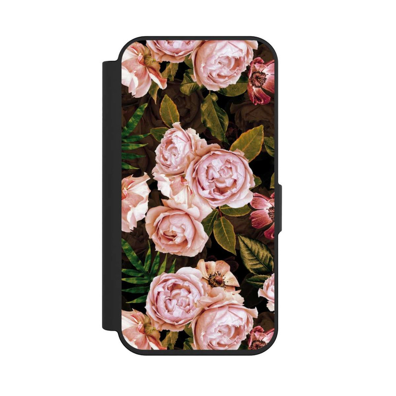 iPhone 15 Pro NIVOflip Fond des roses vintage