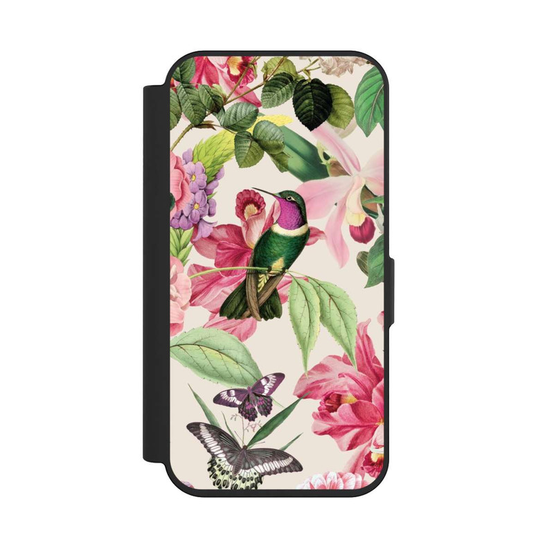 iPhone 15 Pro NIVOflip Colibris et roses