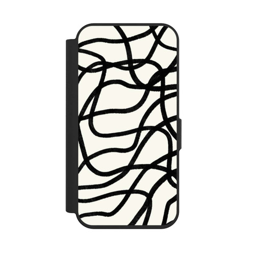 Apple iPhone 15 Pro NIVOflip Black Lines