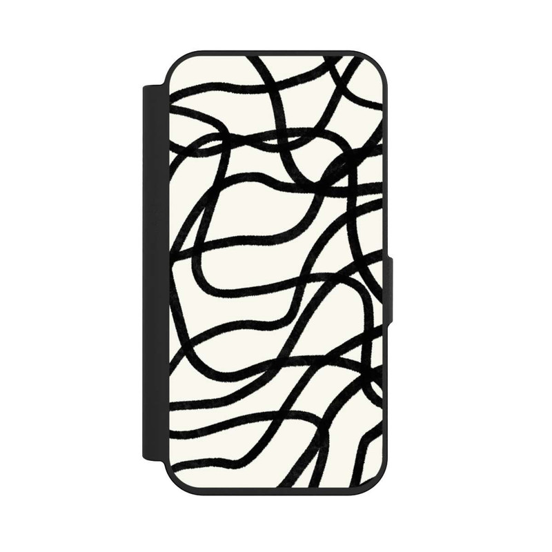 iPhone 15 Pro NIVOflip Schwarze Linien