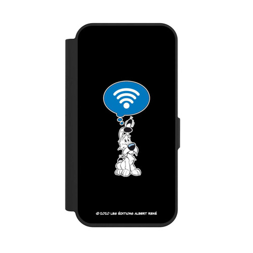 Apple iPhone 15 Pro NIVOflip Idéfix WI-FI Sur Fond Noir
