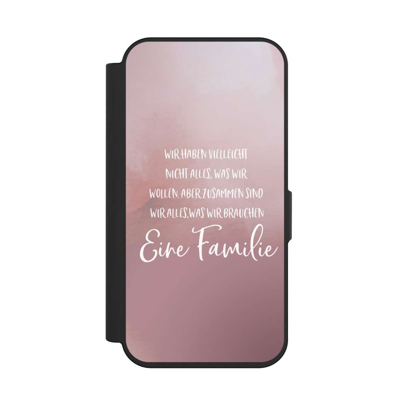 iPhone 15 Pro NIVOflip Eine Familie Altrosa
