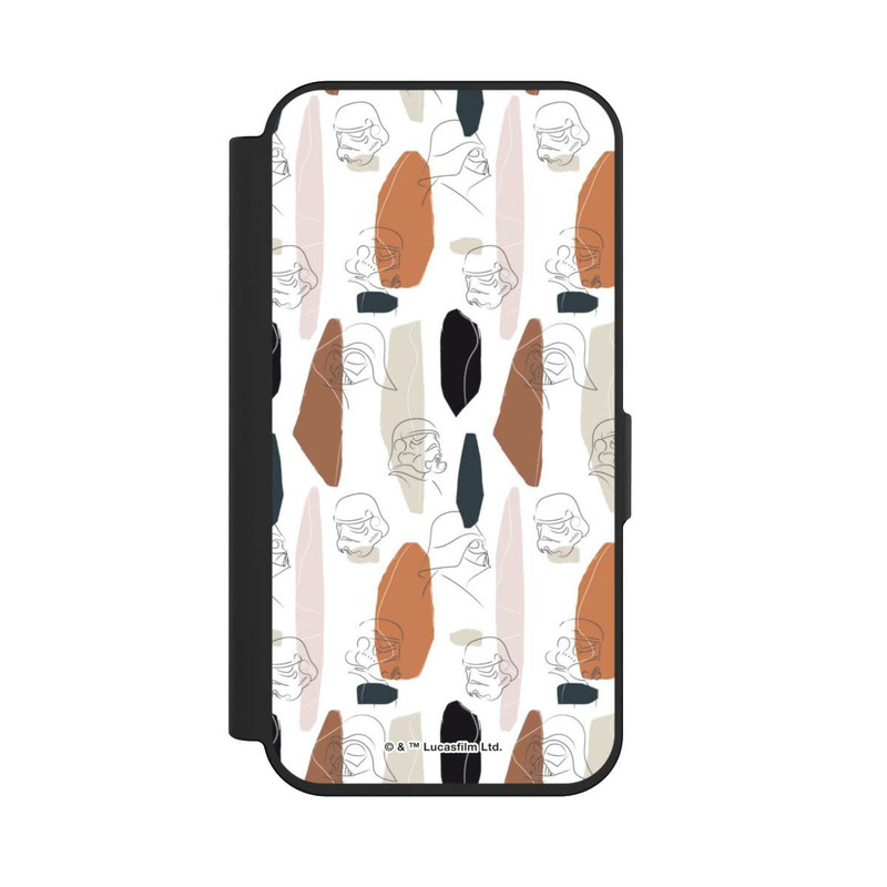 iPhone 15 Pro NIVOflip Dunkle Seite Line Art